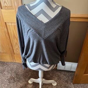 Gilli Charcoal Knit Top